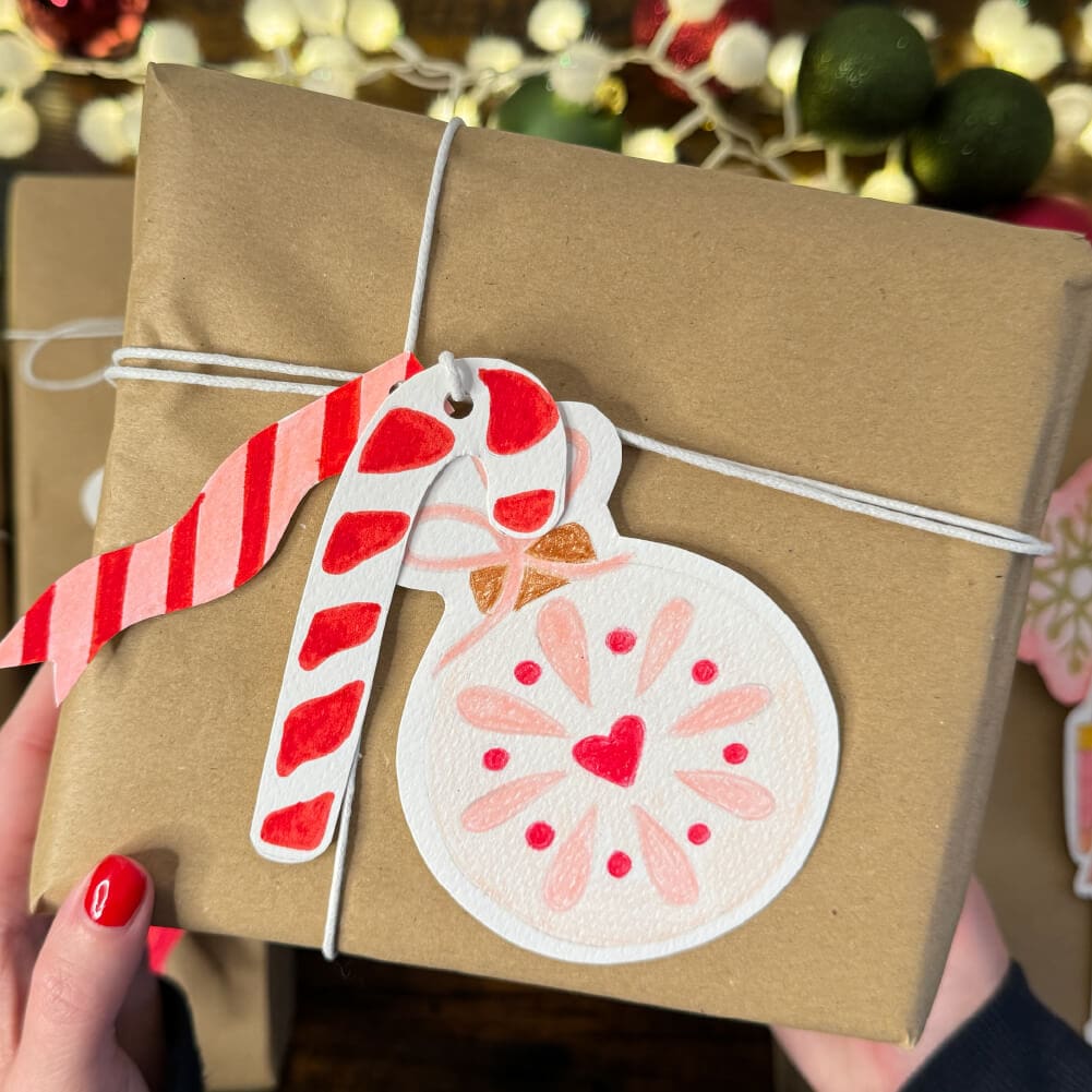 decora pacchi Natale regali