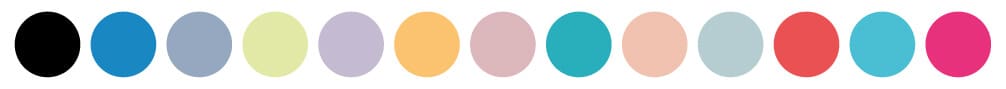 pallini colori astucci